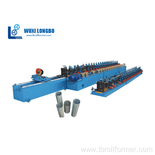 Roll shutter Octagonal tube series machine